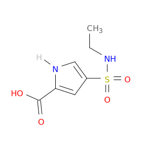 4-(ethylsulfamoyl)-1H-pyrrole-2-carboxylic Acid