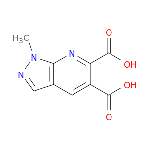 1H-Pyrazolo[3,4-b]pyridine-5,6-dicarboxylic acid, 1-methyl-