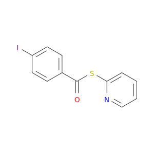 Benzenecarbothioic acid, 4-iodo-, S-2-pyridinyl ester