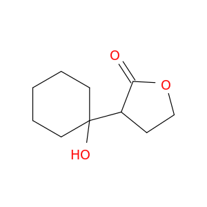 2(3H)-Furanone, dihydro-3-(1-hydroxycyclohexyl)-