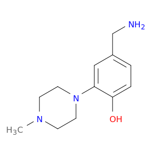 Phenol,4-(aminomethyl)-2-(4-methyl-1-piperazinyl)-
