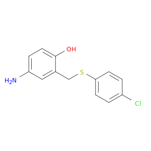Phenol, 4-amino-2-[[(4-chlorophenyl)thio]methyl]-