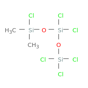 Trisiloxane, 1,1,1,3,3,5-hexachloro-5,5-dimethyl-
