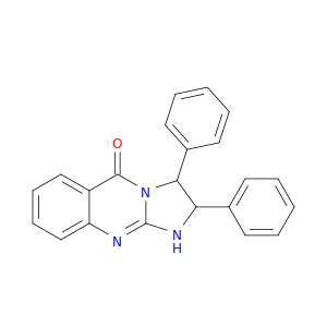 Imidazo[2,1-b]quinazolin-5(1H)-one, 2,3-dihydro-2,3-diphenyl-