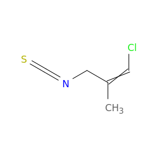 1-Propene, 1-chloro-3-isothiocyanato-2-methyl-