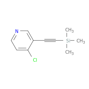 4-Chloro-3-((trimethylsilyl)ethynyl)pyridine