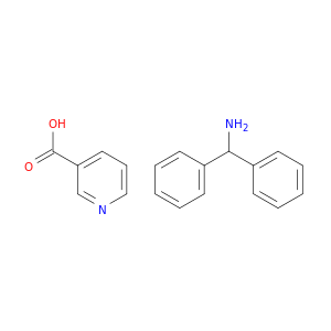 alpha-Phenylbenzenemethanamine 3-pyridinecarboxylate