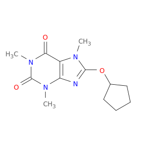 8-(CYCLOPENTYLOXY)CAFFEINE