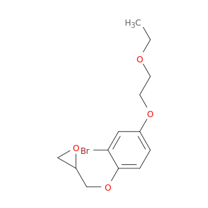 Oxirane, [[2-bromo-4-(2-ethoxyethoxy)phenoxy]methyl]-