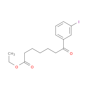 ETHYL 7-(3-IODOPHENYL)-7-OXOHEPTANOATE