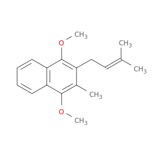 Naphthalene, 1,4-dimethoxy-2-methyl-3-(3-methyl-2-butenyl)-