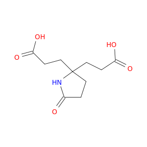 2,2-Pyrrolidinedipropanoic acid, 5-oxo-