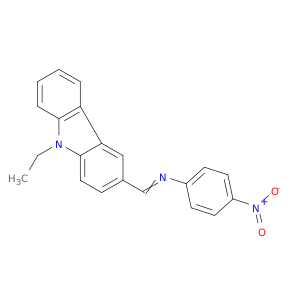 Benzenamine, N-[(9-ethyl-9H-carbazol-3-yl)methylene]-4-nitro-