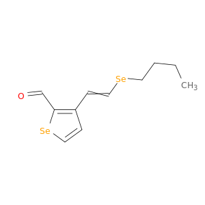 2-Selenophenecarboxaldehyde, 3-[2-(butylseleno)ethenyl]-