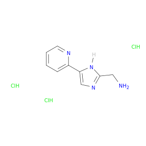 [5-(Pyridin-2-yl)-1H-imidazol-2-yl]methanamine Trihydrochloride