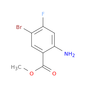 2-氨基-5-溴-4-氟苯甲酸甲酯