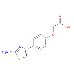 2-[4-(2-氨基-4-噻唑基)苯氧基]乙酸