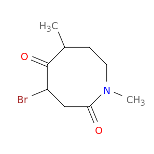 2,5-Azocinedione, 4-bromohexahydro-1,6-dimethyl-