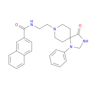 N-[2-(4-氧代-1-苯基-1,3,8-三氮杂螺[4.5]癸-8-基)乙基]-2-萘甲酰胺