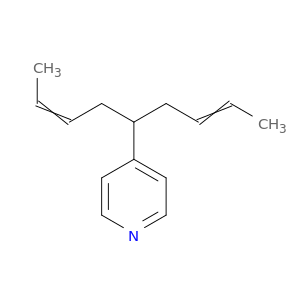 4-[1-(2-丁香-1-基)-3-戊烯-1-基]吡啶