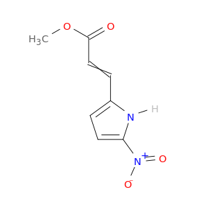 2-Propenoic acid, 3-(5-nitro-1H-pyrrol-2-yl)-, methyl ester