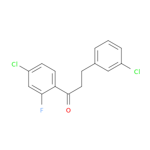 1-丙酮,1-(4-氯-2-氟苯基)-3-(3-氯苯基)-