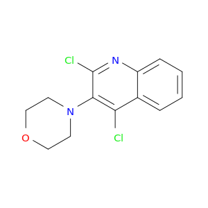 Quinoline, 2,4-dichloro-3-(4-morpholinyl)-