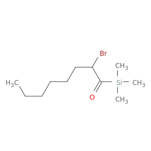 Silane, (2-bromo-1-oxooctyl)trimethyl-