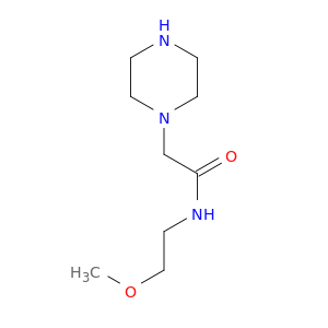 N-(2-甲氧基乙基)-1-哌嗪酰亚胺