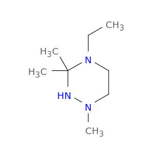 1,2,4-Triazine, 4-ethylhexahydro-1,3,3-trimethyl-