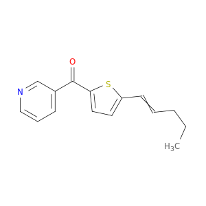 Methanone, [5-(1-pentenyl)-2-thienyl]-3-pyridinyl-