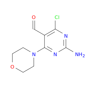 2-氨基-4-氯-6-(4-吗啉基)-5-嘧啶癸醛羧酸甲醛