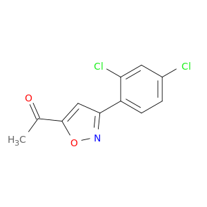 1-[3-(2,4-二氯苯基)-5-异恶唑基]乙酮