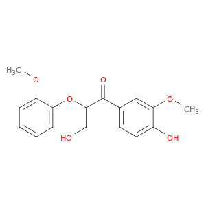 3-羟基-1-(4-羟基-3-甲氧基苯基)-2-(2-甲氧基苯氧基)-1-丙酮