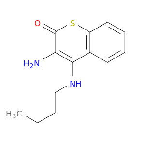 3-AMINO-4-BUTYLAMINO-1-THIOCOUMARIN
