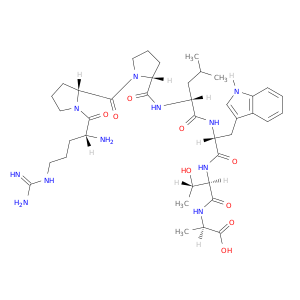 D-Alanine, D-arginyl-D-prolyl-D-prolyl-D-leucyl-D-tryptophyl-D-threonyl-