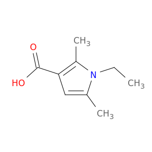 1-乙基-2,5-二甲基-1H-吡咯-3-羧酸