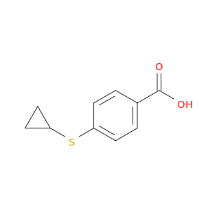 Benzoic acid, 4-(cyclopropylthio)-