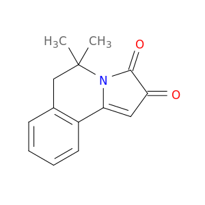 Pyrrolo[2,1-a]isoquinoline-2,3-dione, 5,6-dihydro-5,5-dimethyl-