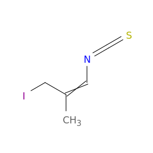 1-Propene, 3-iodo-1-isothiocyanato-2-methyl-