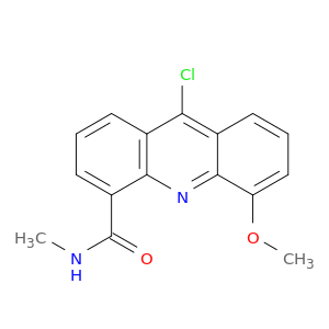 4-Acridinecarboxamide, 9-chloro-5-methoxy-N-methyl-