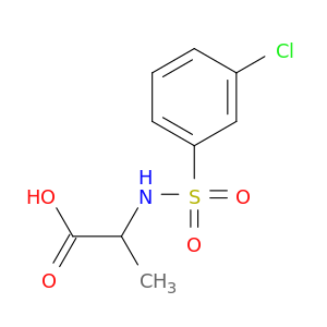 ((3-Chlorophenyl)sulfonyl)alanine