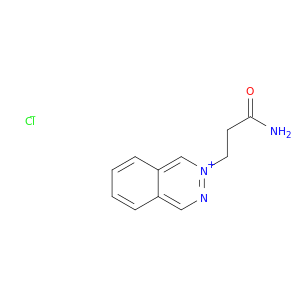 Phthalazinium, 2-(3-amino-3-oxopropyl)-, chloride