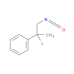 Benzene, (1-iodo-2-isocyanato-1-methylethyl)-