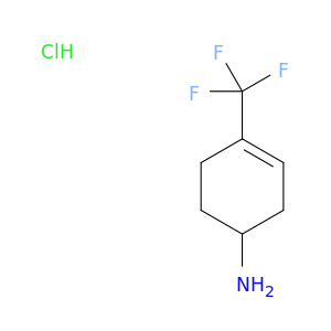 4-(trifluoromethyl)cyclohex-3-en-1-amine hydrochloride