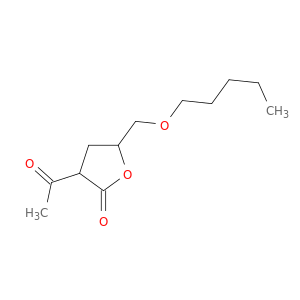 2(3H)-Furanone, 3-acetyldihydro-5-[(pentyloxy)methyl]-