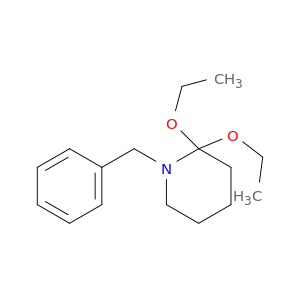 Piperidine, 2,2-diethoxy-1-(phenylmethyl)-