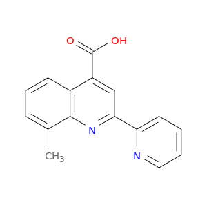 8-甲基-2-(2-吡啶基)-4-喹啉羧酸
