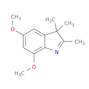 3H-Indole, 5,7-dimethoxy-2,3,3-trimethyl-