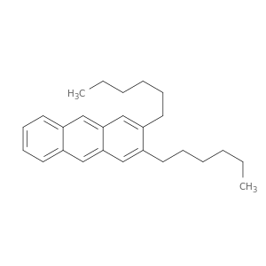 Anthracene, 2,3-dihexyl-